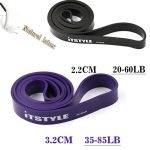 Latex black purple